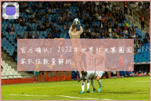 官方确认：2022年世界杯决赛圈国家队伍数量解析